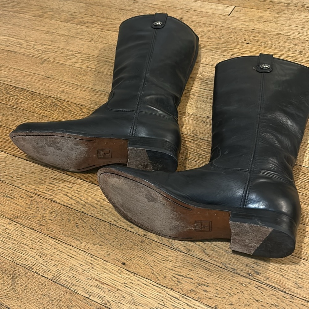 Frye Melissa Leather Boots - Picture 5 of 10